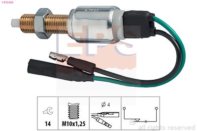 Выключатель фонаря сигнала торможения EPS 1.810.026