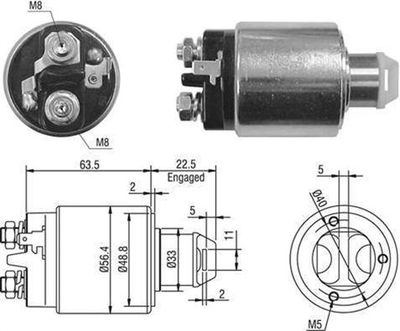 Ievilcējrelejs, Starteris MAGNETI MARELLI 940113050360