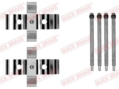 Комплектующие, колодки дискового тормоза QUICK BRAKE 109-0054