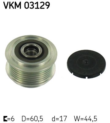 Механизм свободного хода генератора SKF VKM 03129