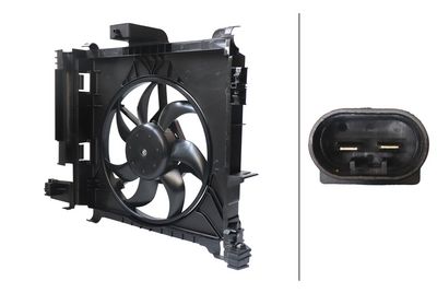 Вентилятор, охлаждение двигателя HELLA 8EW 366 420-151