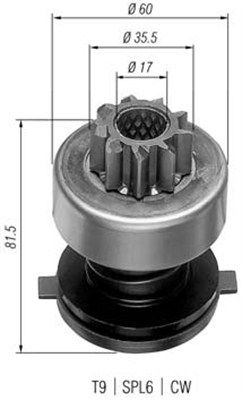 Zobrats, Starteris MAGNETI MARELLI 940113020180