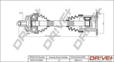 Приводной вал Dr!ve+ DP2110.10.0043