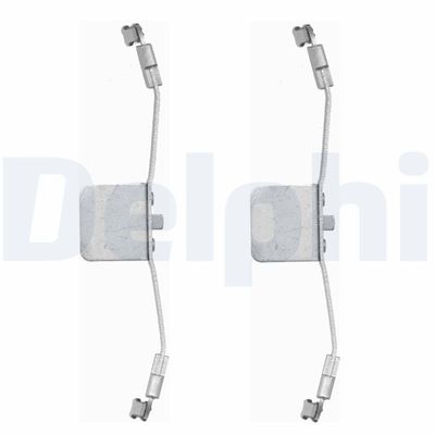 Piederumu komplekts, Disku bremžu uzlikas DELPHI LX0397