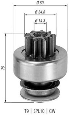 Zobrats, Starteris MAGNETI MARELLI 940113020081