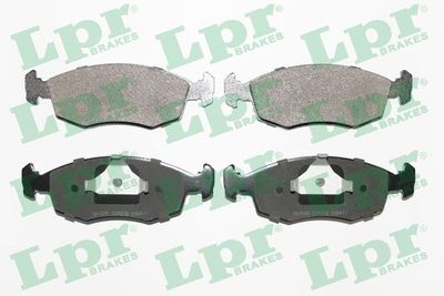 Комплект тормозных колодок, дисковый тормоз LPR 05P678