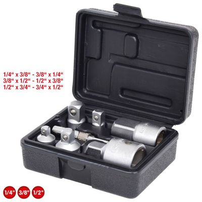 Palielin./Samazin. adapteru komplekts, Sprūdrata uzgr. atsl. KS TOOLS 917.0707