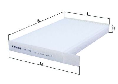 Фильтр, воздух во внутренном пространстве MAHLE LA 1205