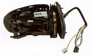 Ārējais atpakaļskata spogulis ABAKUS 2411B04