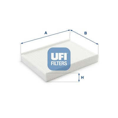 Фильтр, воздух во внутренном пространстве UFI 53.233.00