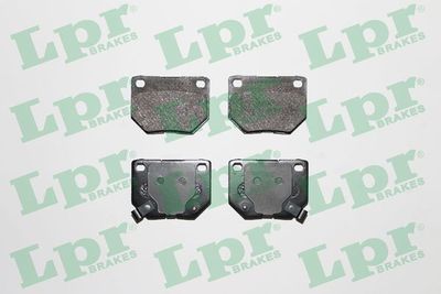 Bremžu uzliku kompl., Disku bremzes LPR 05P1341
