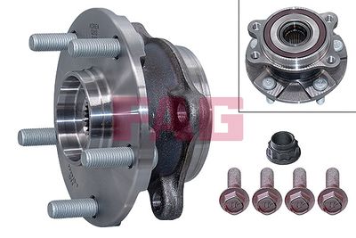 Riteņa rumbas gultņa komplekts Schaeffler FAG 713 6189 70