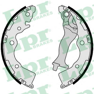Комплект тормозных колодок LPR 09350