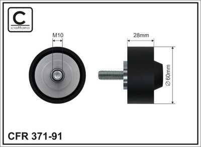 Parazīt-/Vadrullītis, Ķīļrievu siksna CAFFARO 371-91