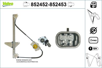Стеклоподъемник VALEO 852452