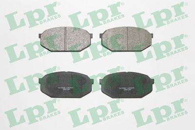 Комплект тормозных колодок, дисковый тормоз LPR 05P198