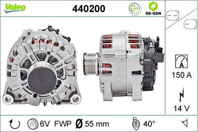 Генератор VALEO 440200