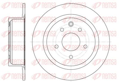 Bremžu diski REMSA 61530.00
