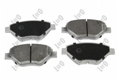 Комплект тормозных колодок, дисковый тормоз ABAKUS 231-01-237