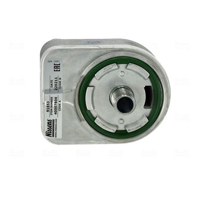 Eļļas radiators, Motoreļļa NISSENS 91653