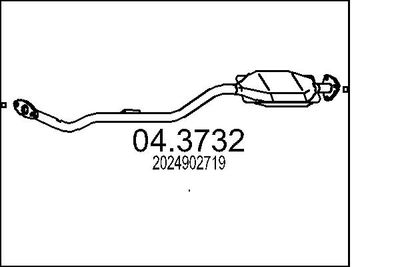 Katalizators MTS 04.3732