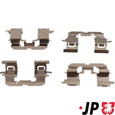 Комплектующие, колодки дискового тормоза JP GROUP 4864003110