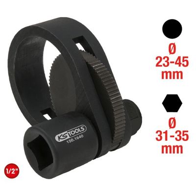 Ekscentrisks instruments, Stūres šķērsstiepņa šarnīrs KS TOOLS 150.1640