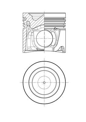 Virzulis MAHLE 007PI00175002