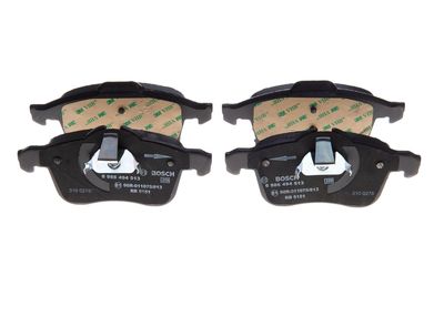 Bremžu uzliku kompl., Disku bremzes BOSCH 0986494513