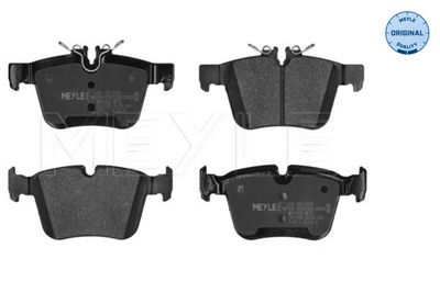 Комплект тормозных колодок, дисковый тормоз MEYLE 0252535416