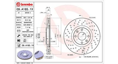 Тормозной диск MAGNETI MARELLI 360406070002