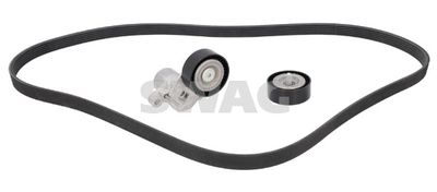 Ķīļrievu siksnu komplekts SWAG 33 10 9636