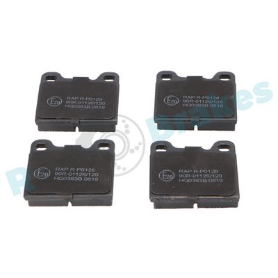 Комплект тормозных колодок, дисковый тормоз RAP BRAKES R-P0128