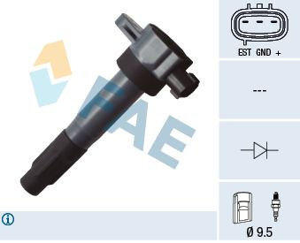 Aizdedzes spole FAE 80268
