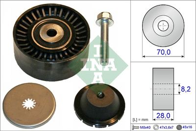 Parazīt-/Vadrullītis, Ķīļrievu siksna Schaeffler INA 532 0600 10