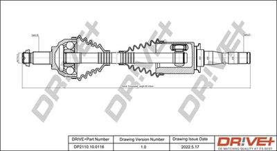 Приводной вал Dr!ve+ DP2110.10.0116