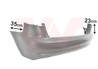 Bampers VAN WEZEL 0334546