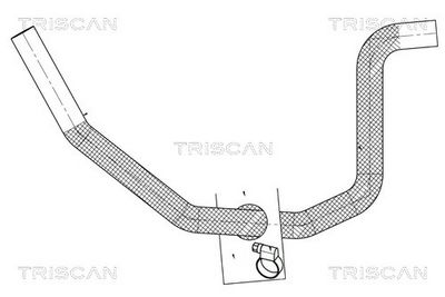 Гидравлический шланг, рулевое управление TRISCAN 8516 11006