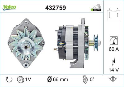 Ģenerators VALEO 432759