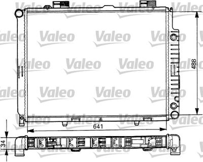 Radiators, Motora dzesēšanas sistēma VALEO 731294