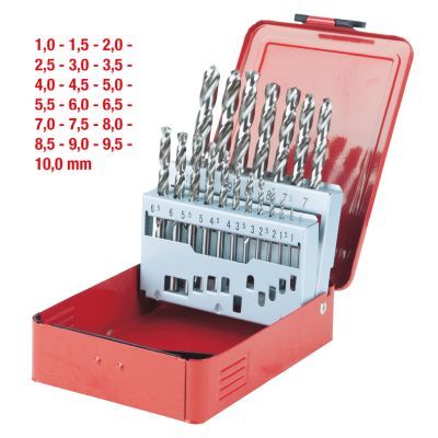 Metāla spirālurbju komplekts KS TOOLS 330.2610