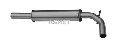 Средний глушитель выхлопных газов ASMET 19.028