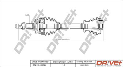 Приводной вал Dr!ve+ DP2110.10.0324