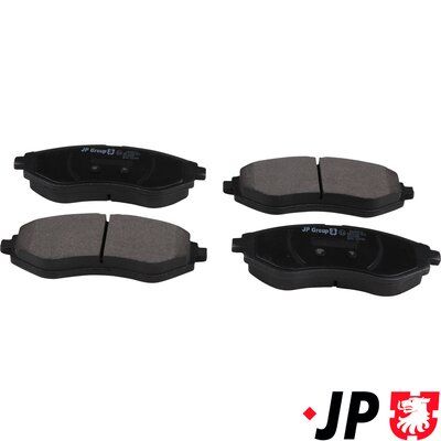 Комплект тормозных колодок, дисковый тормоз JP GROUP 6363603210