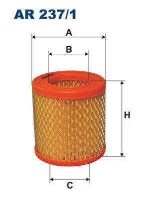FILTRON AR2371 Gaisa filtrs