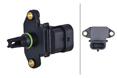 Датчик, давление наддува HELLA 6PP 358 152-461