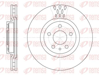 Bremžu diski REMSA 6305.10