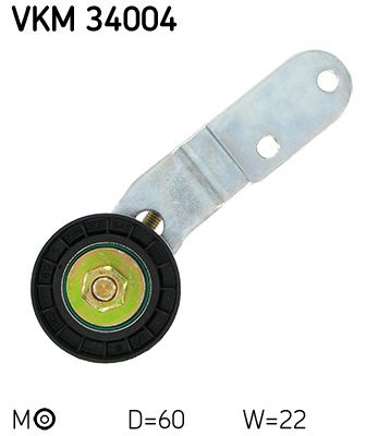 Siksnas spriegotājs, Ķīļsiksna SKF VKM 34004