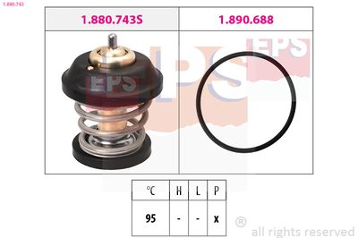 Termostats, Dzesēšanas šķidrums EPS 1.880.743