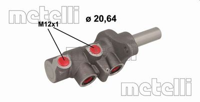 Главный тормозной цилиндр METELLI 05-1132